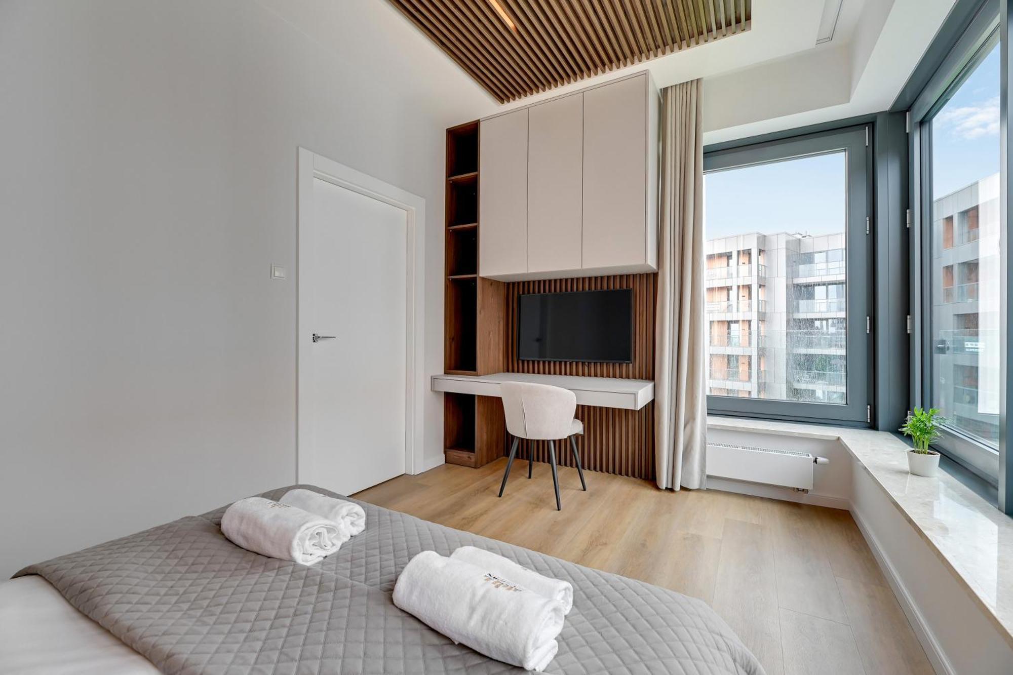Brabank Riverside - Sauna, Business & Gym By Downtown Apartments Gdansk Habitación foto